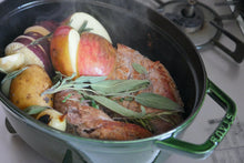 画像をギャラリービューアに読み込む, デュロック豚 アップルロースト